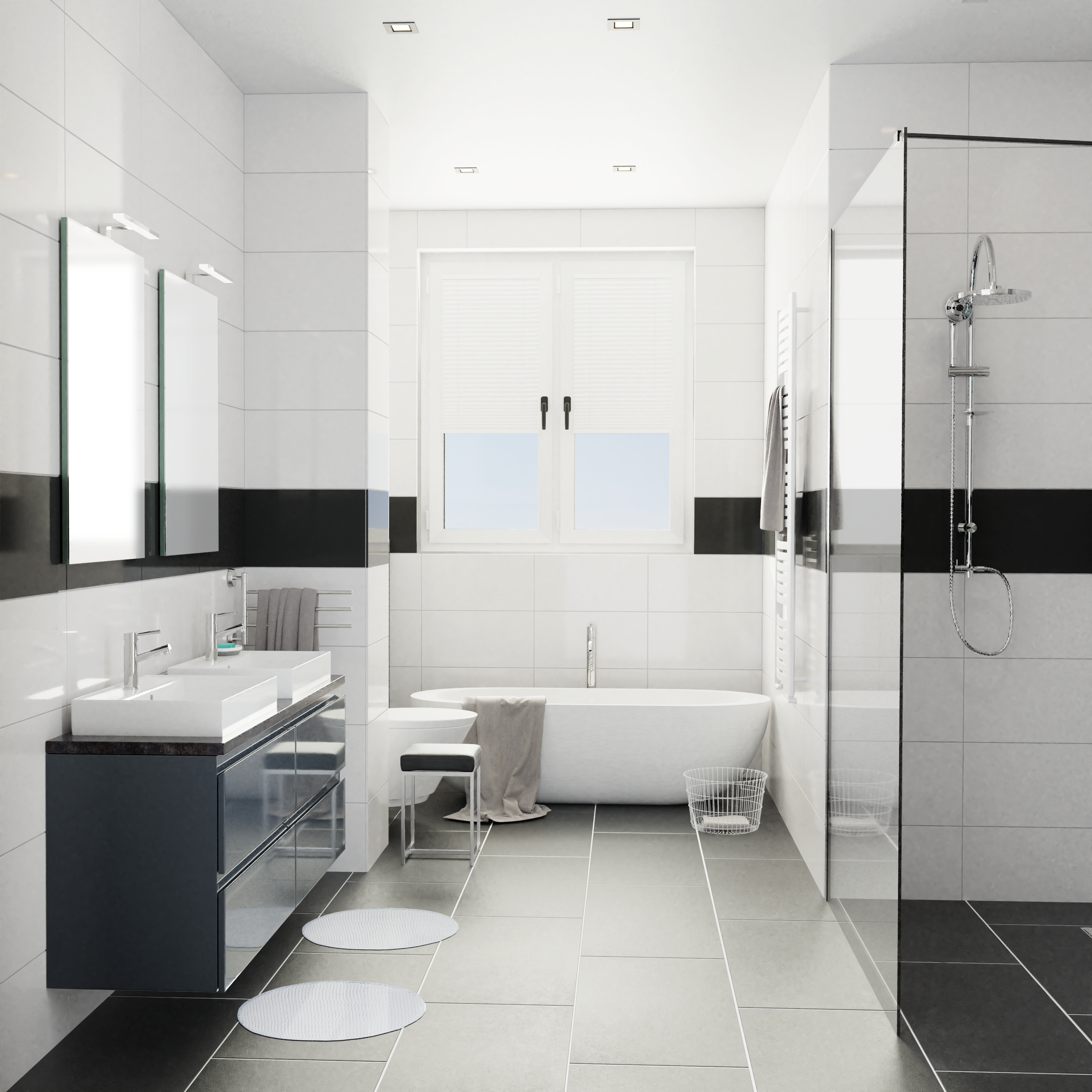 160cm-O25-Gama_Anthrazite_Glossy-Full_Room