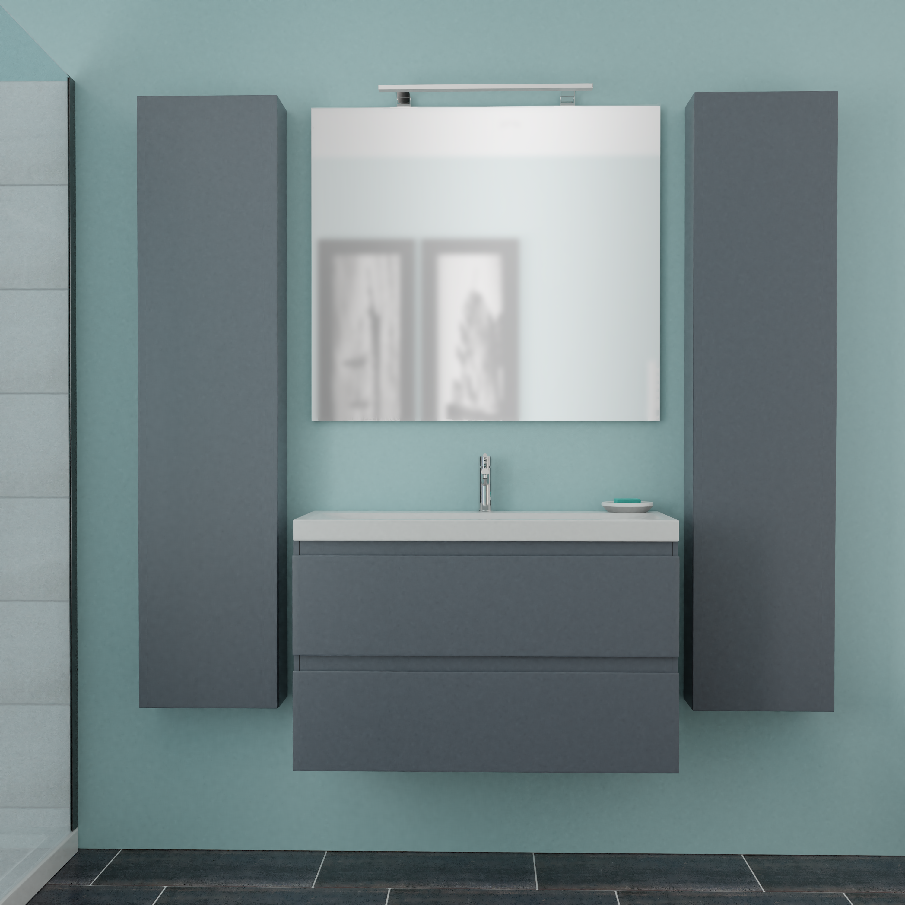 180cm-R14-Gama_Anthrazite_Matte-Front