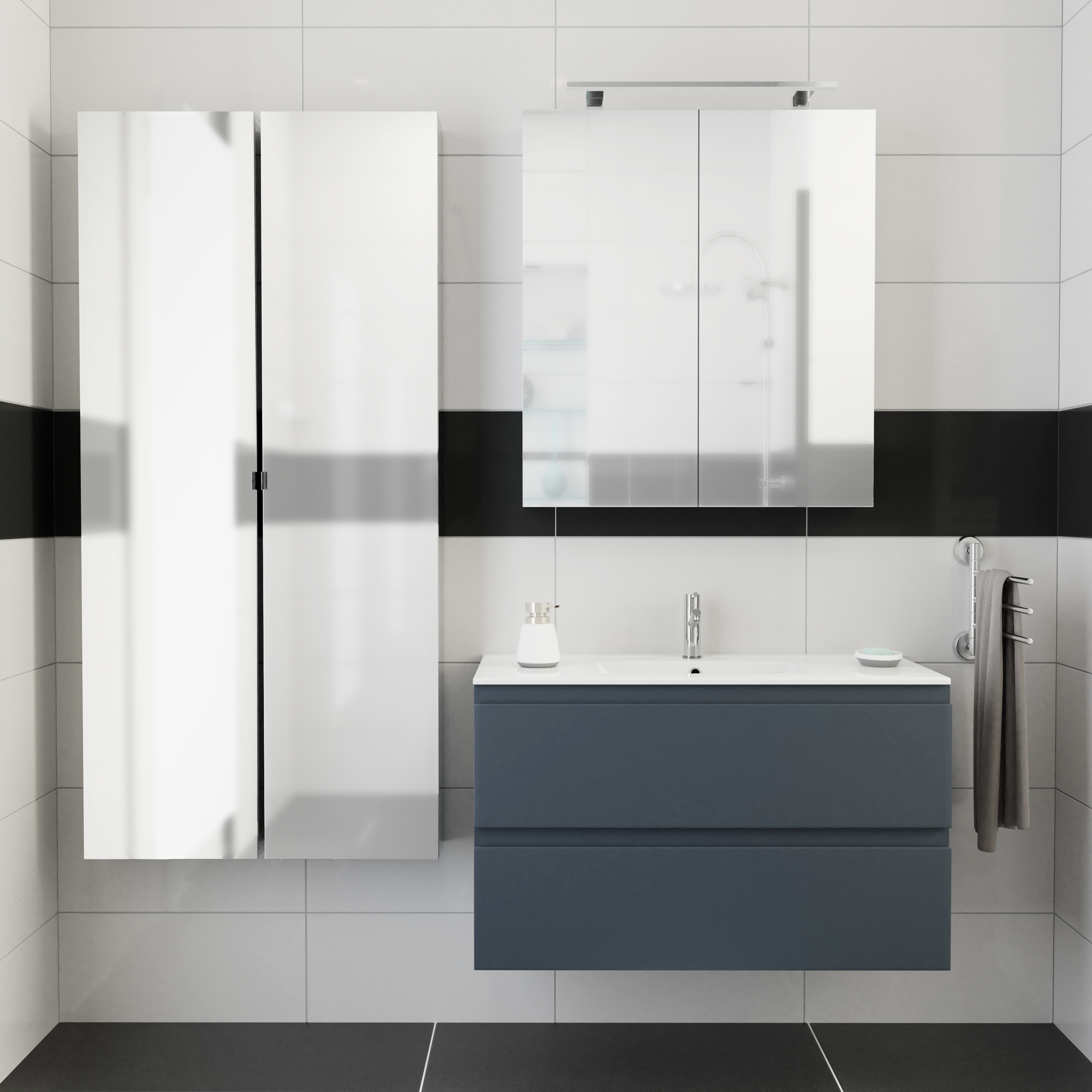 180cm-R24-Gama_Anthrazite_Matte-Front