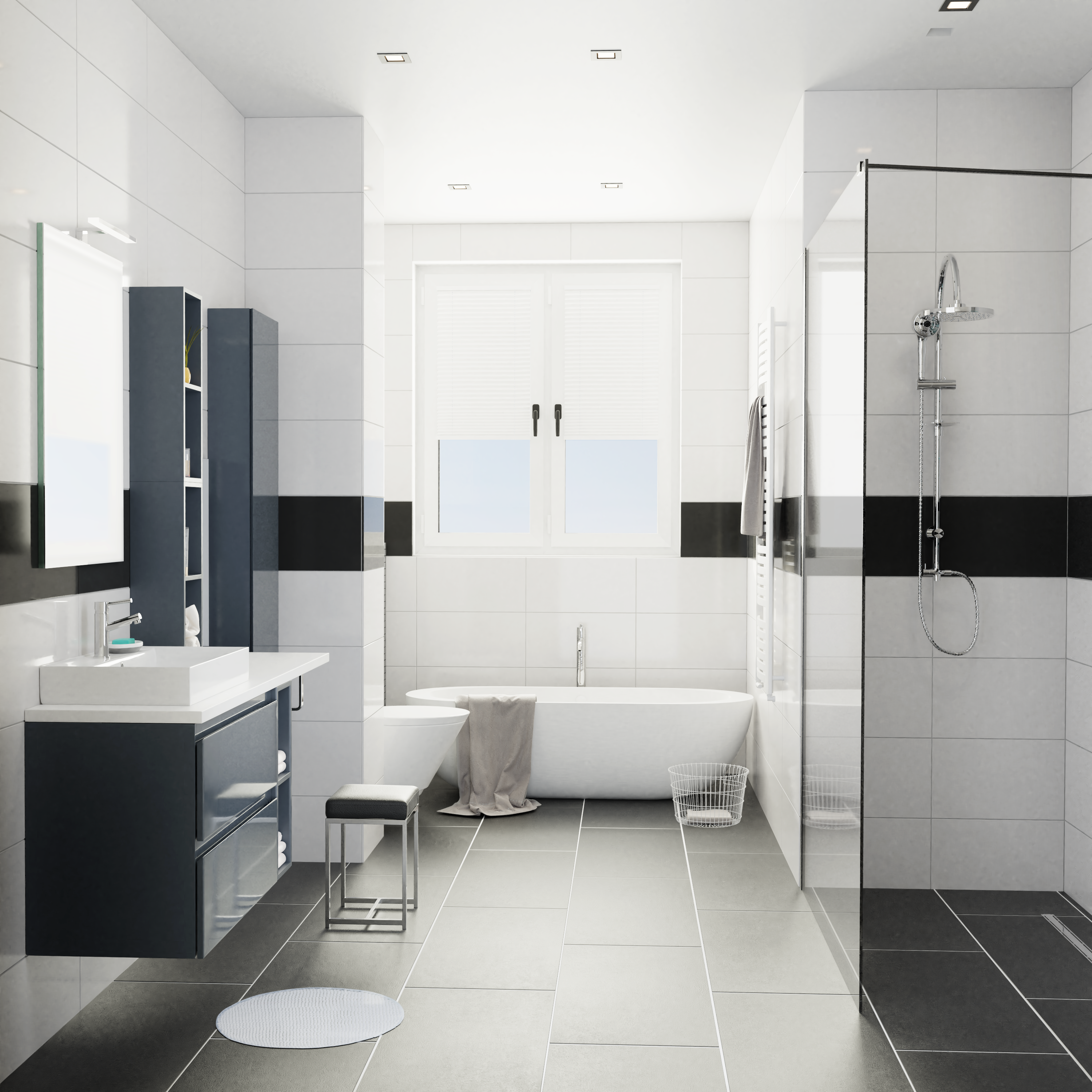 200cm-T5-Gama_Anthrazite_Glossy-Full_Room