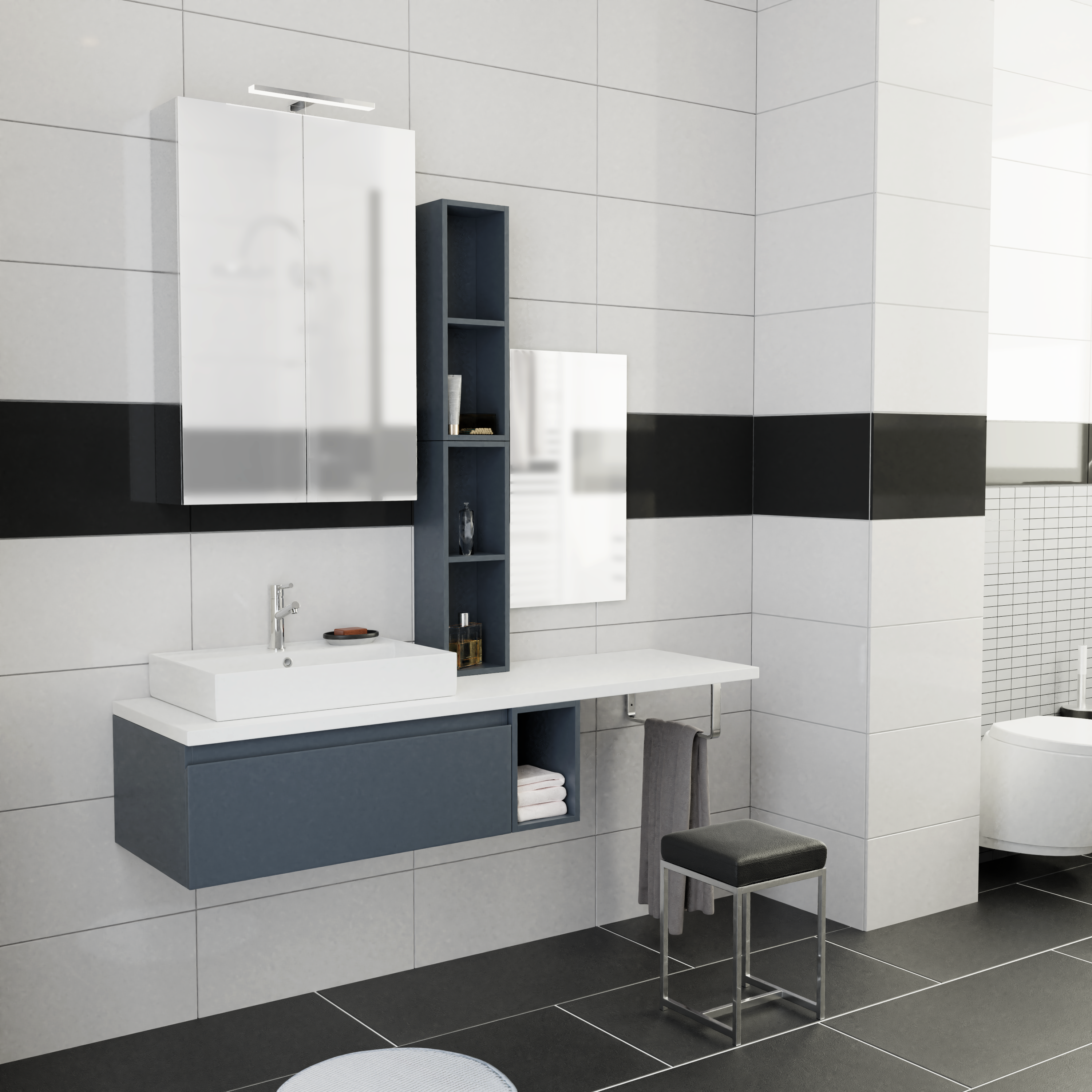 160cm-O84-Large-Gama_Anthrazite_Matte-Large-Side