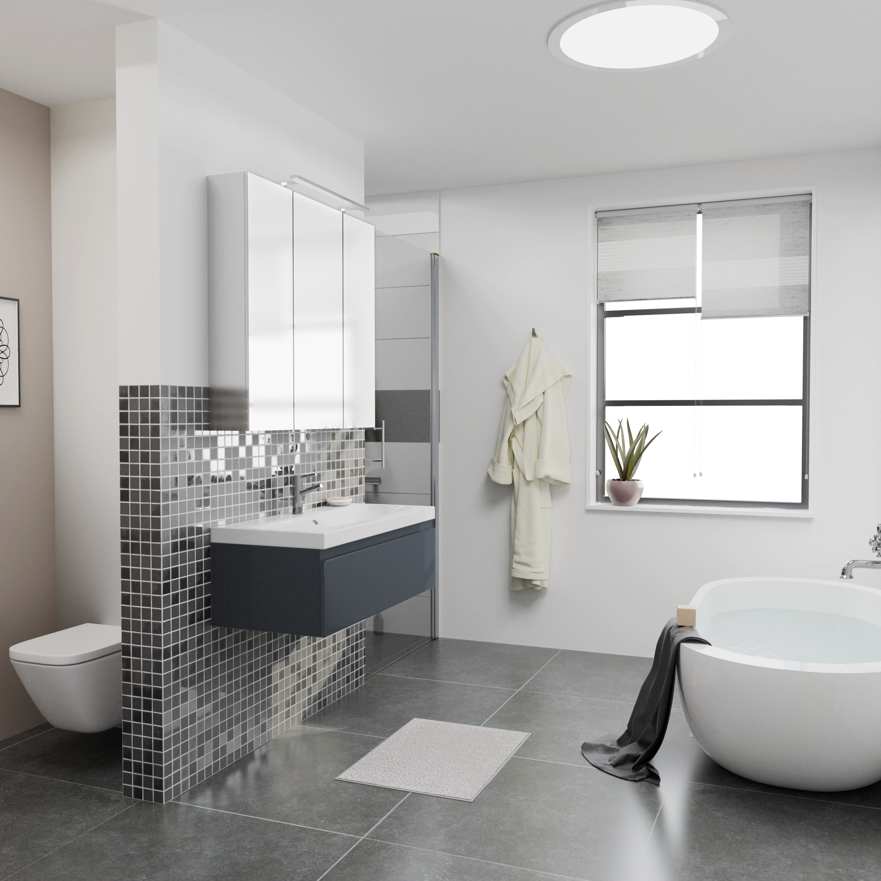 100cm-I45-Anthrazite_Glossy_Full_Room