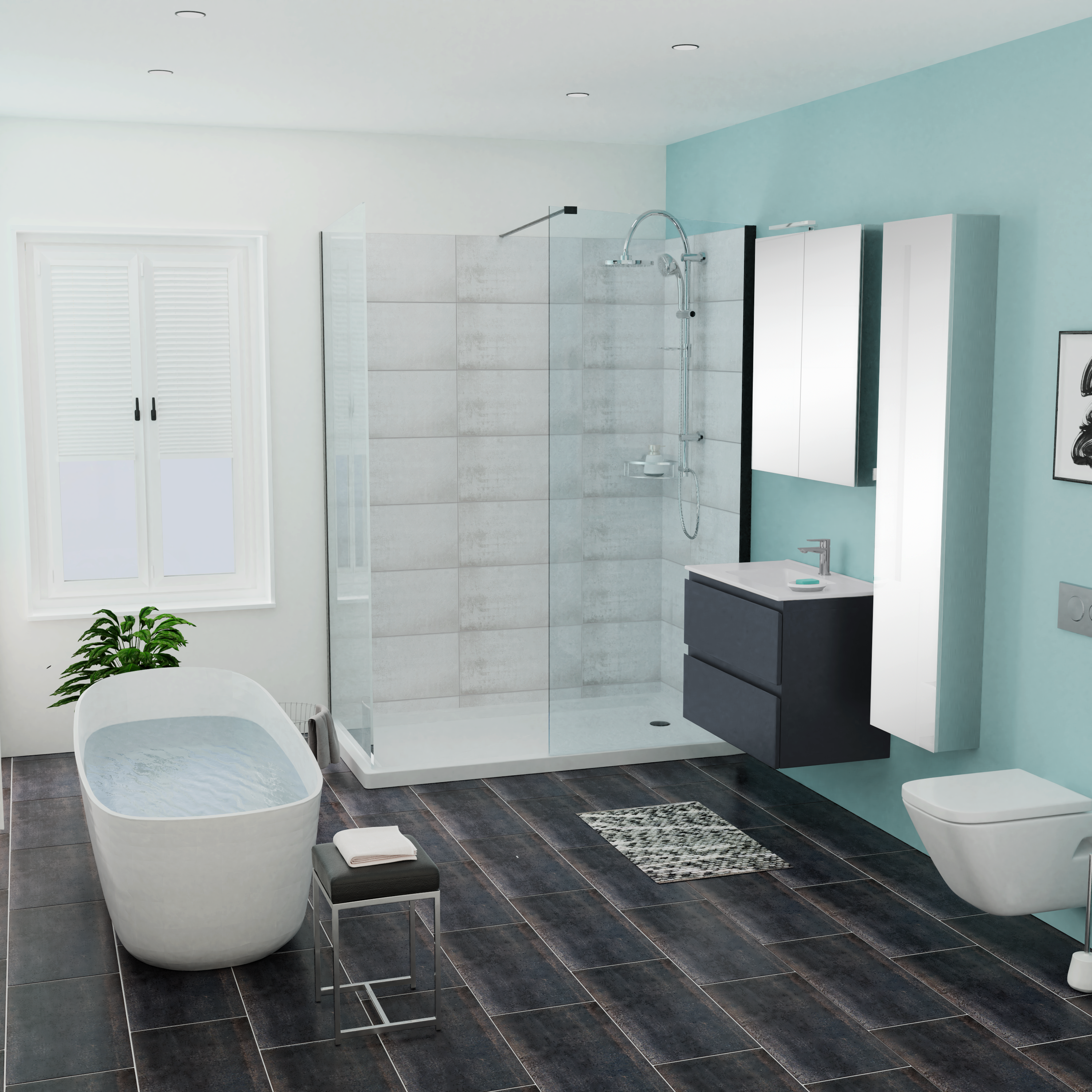 120cm-K34-Anthrazite_Matte_Full_Room