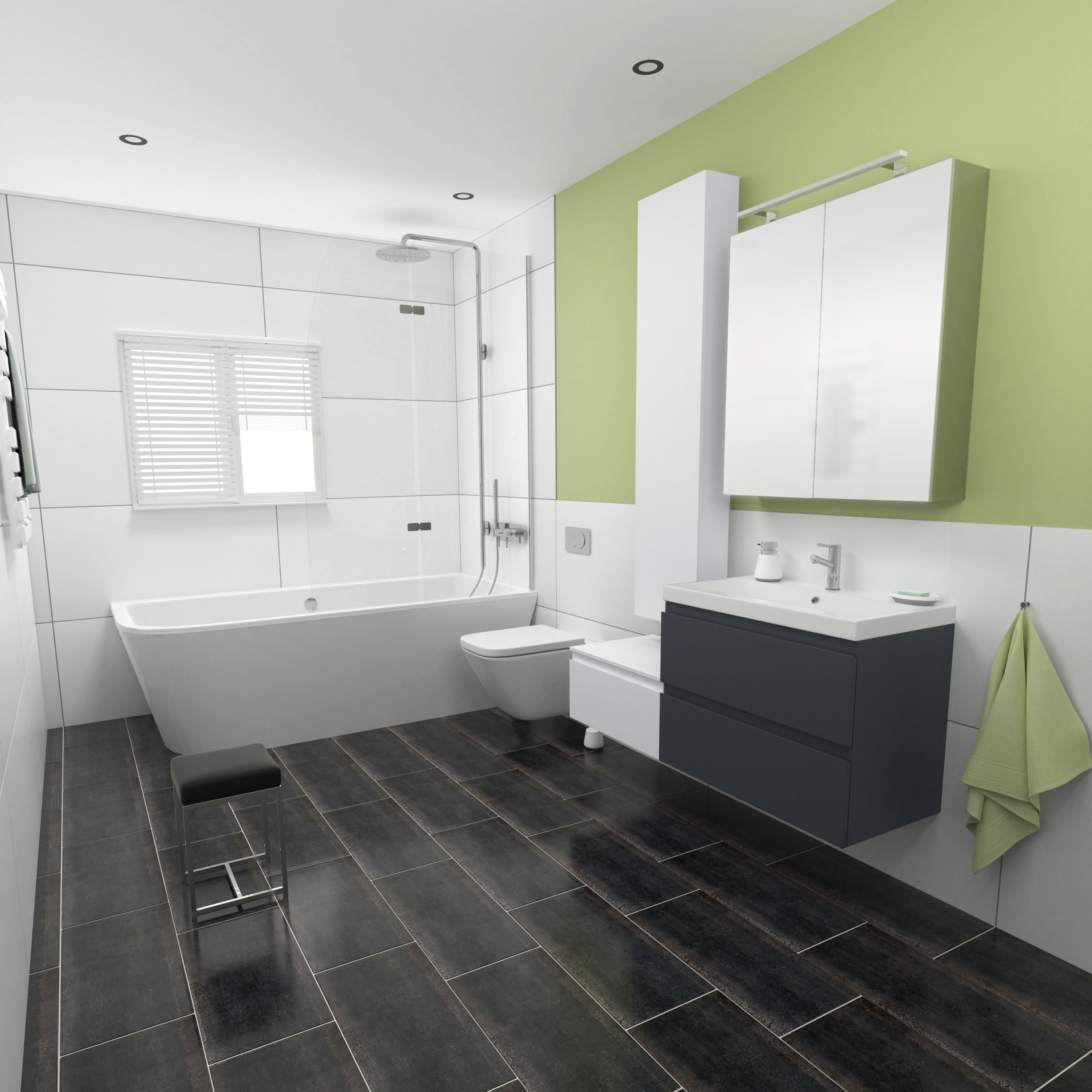 140cm-M73-Anthrazite_Matte_Full_Room