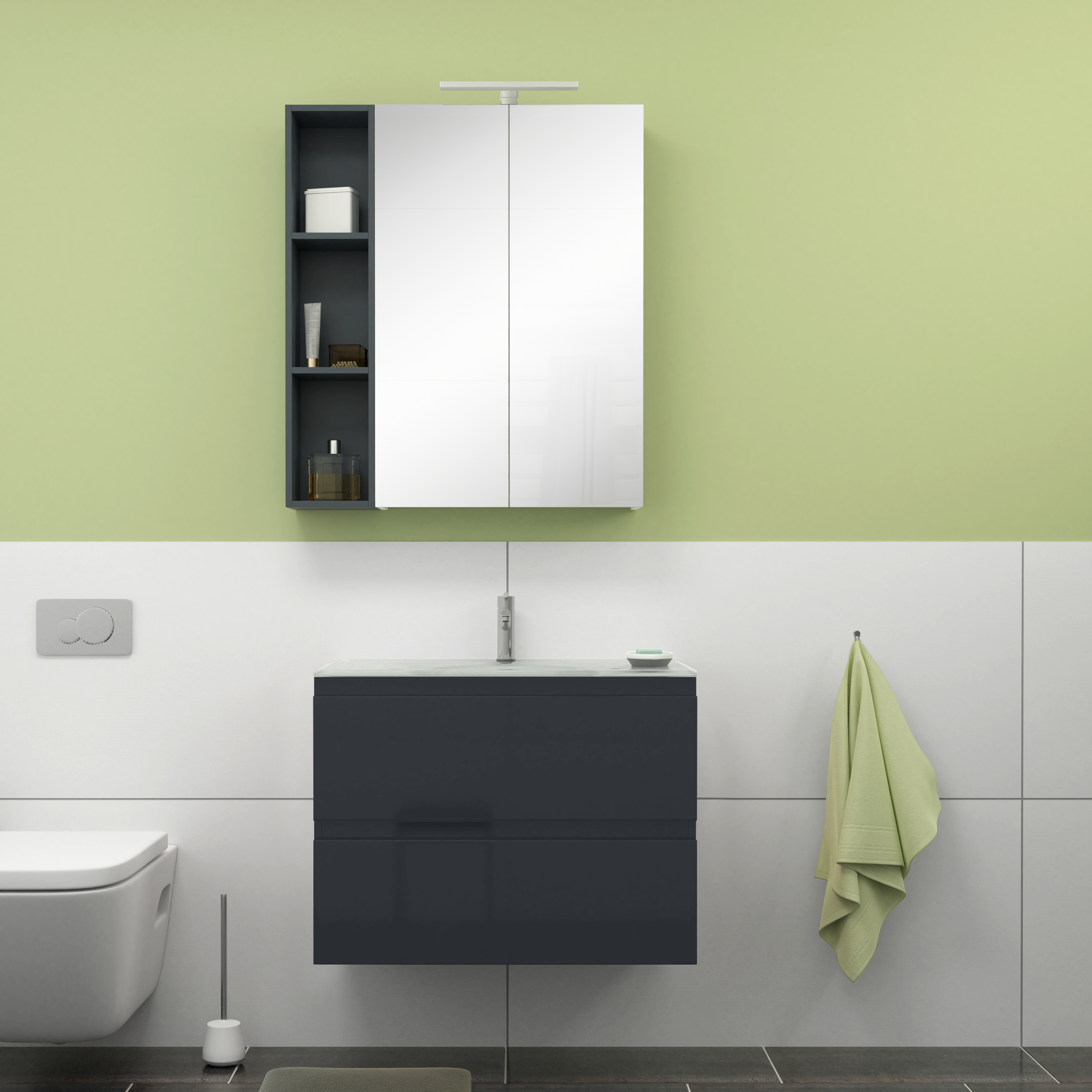 80cm-G65-Anthrazite_Glossy_Front