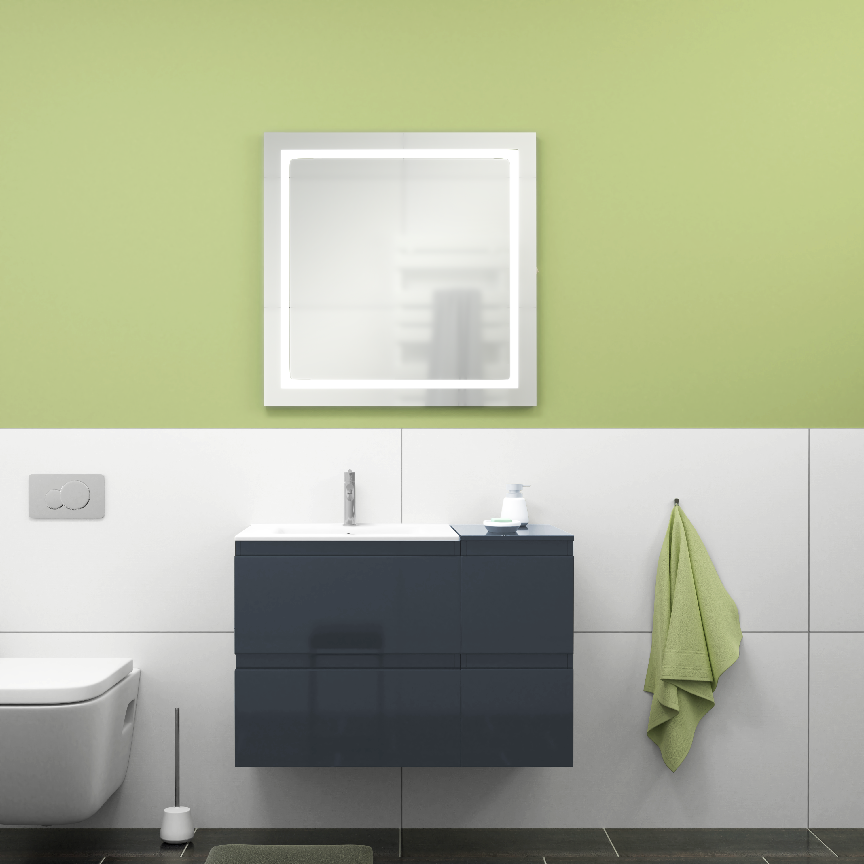 90cm-H5-Anthrazite_Glossy_Front