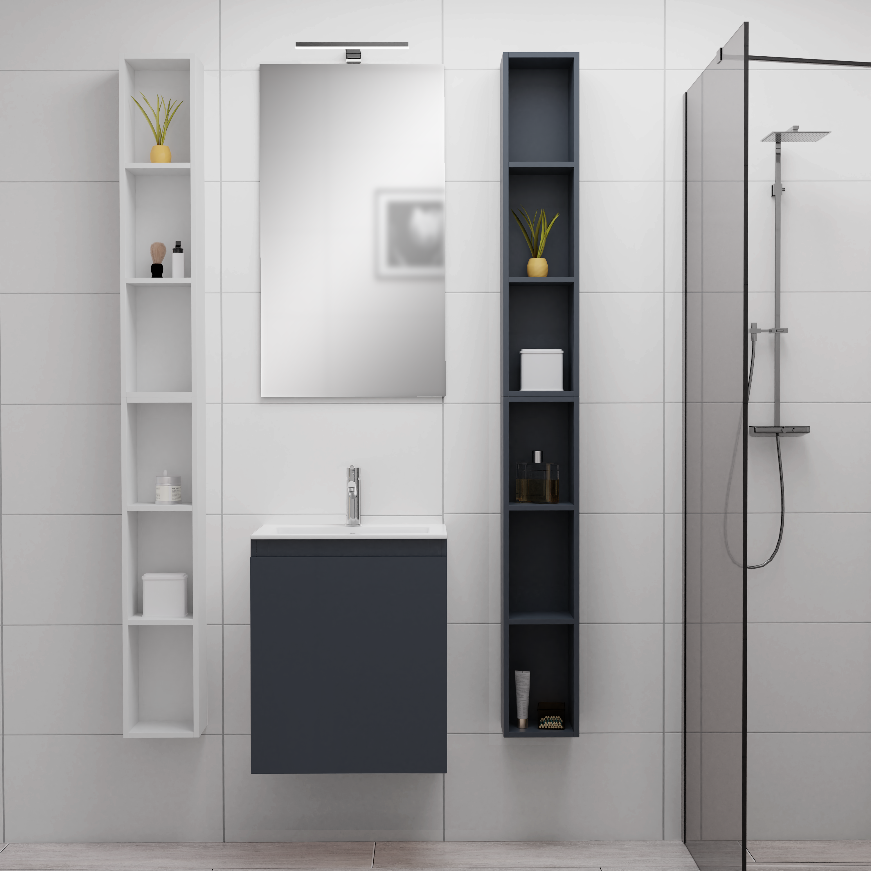 90cm-H54-Anthrazite_Matte_Front
