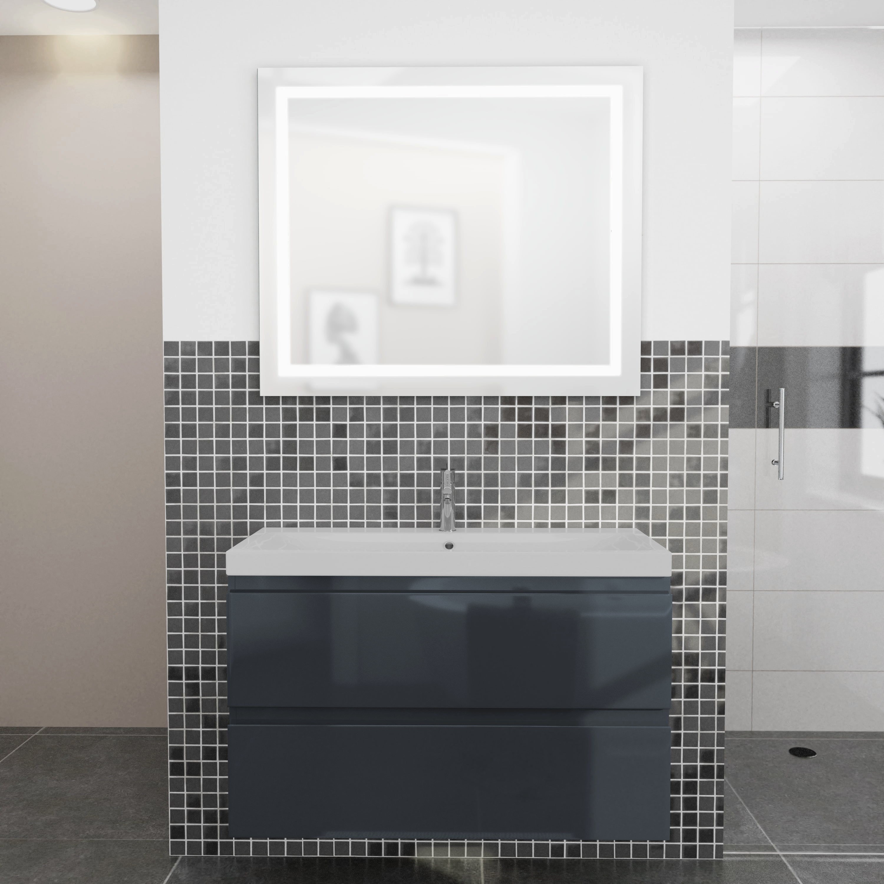 100cm-I35-Anthrazite_Glossy_Front