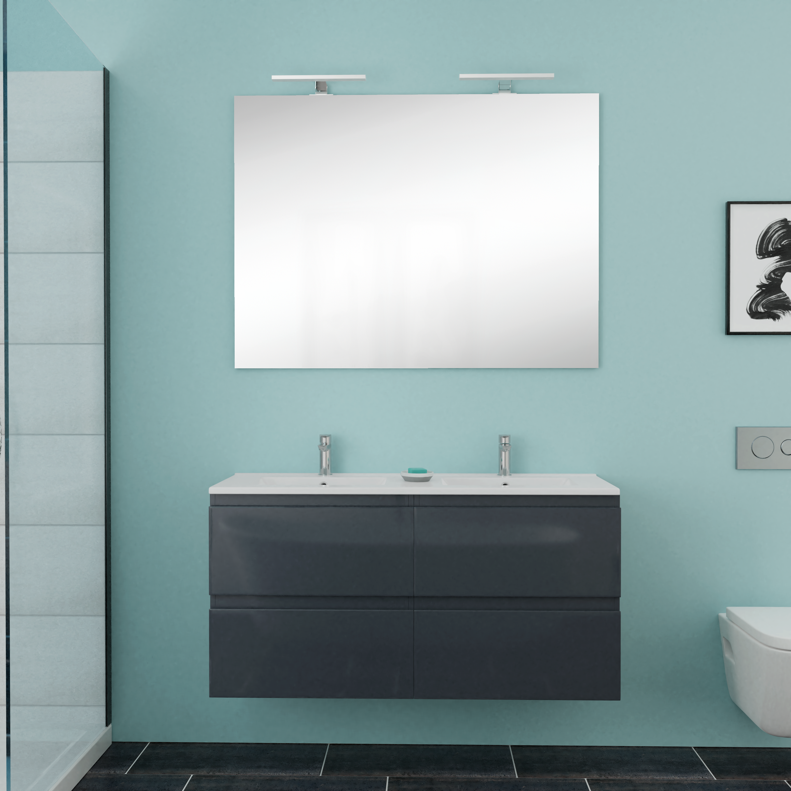 120cm-K65-Anthrazite_Glossy_Front