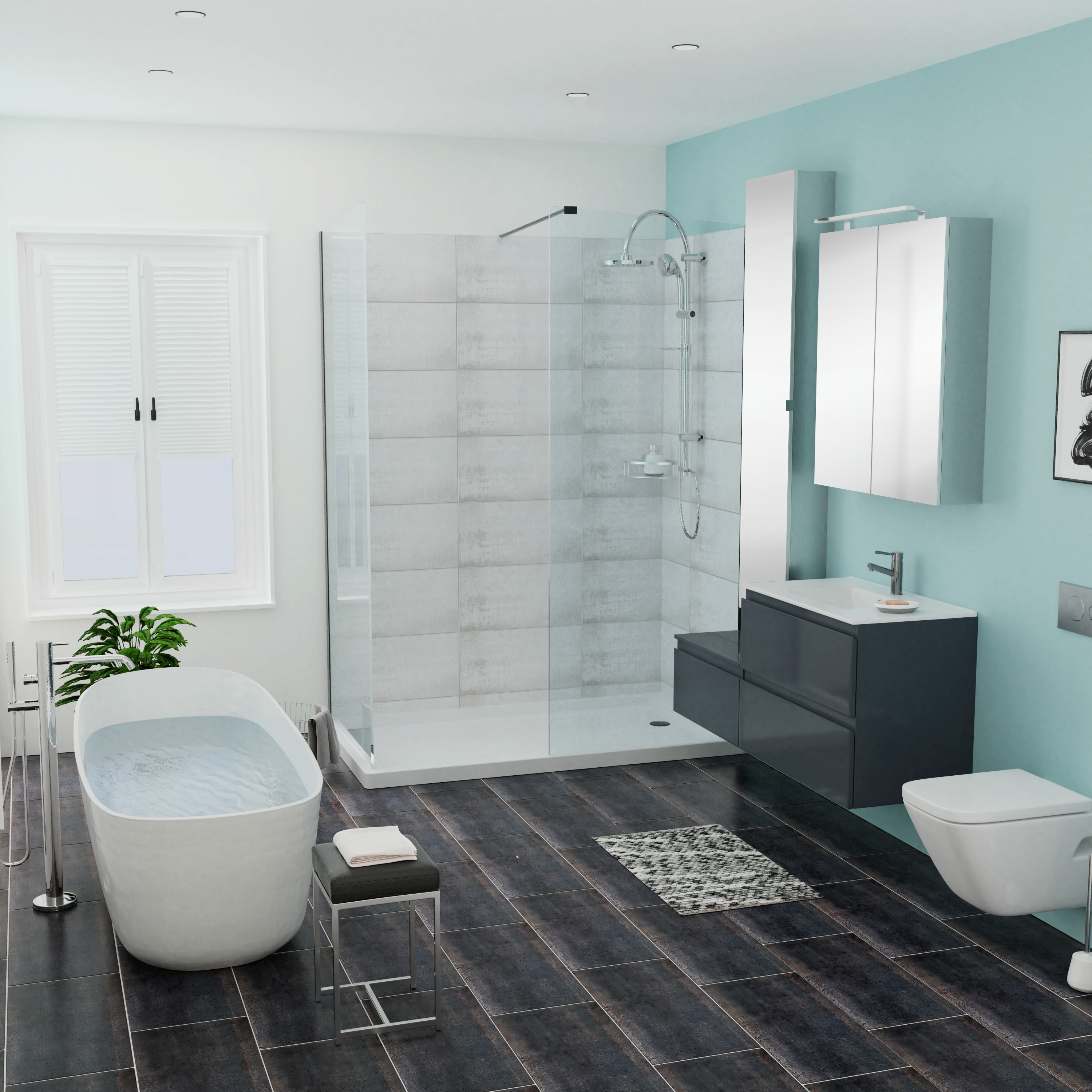 140cm-M65-Anthrazite_Glossy_Full_Room