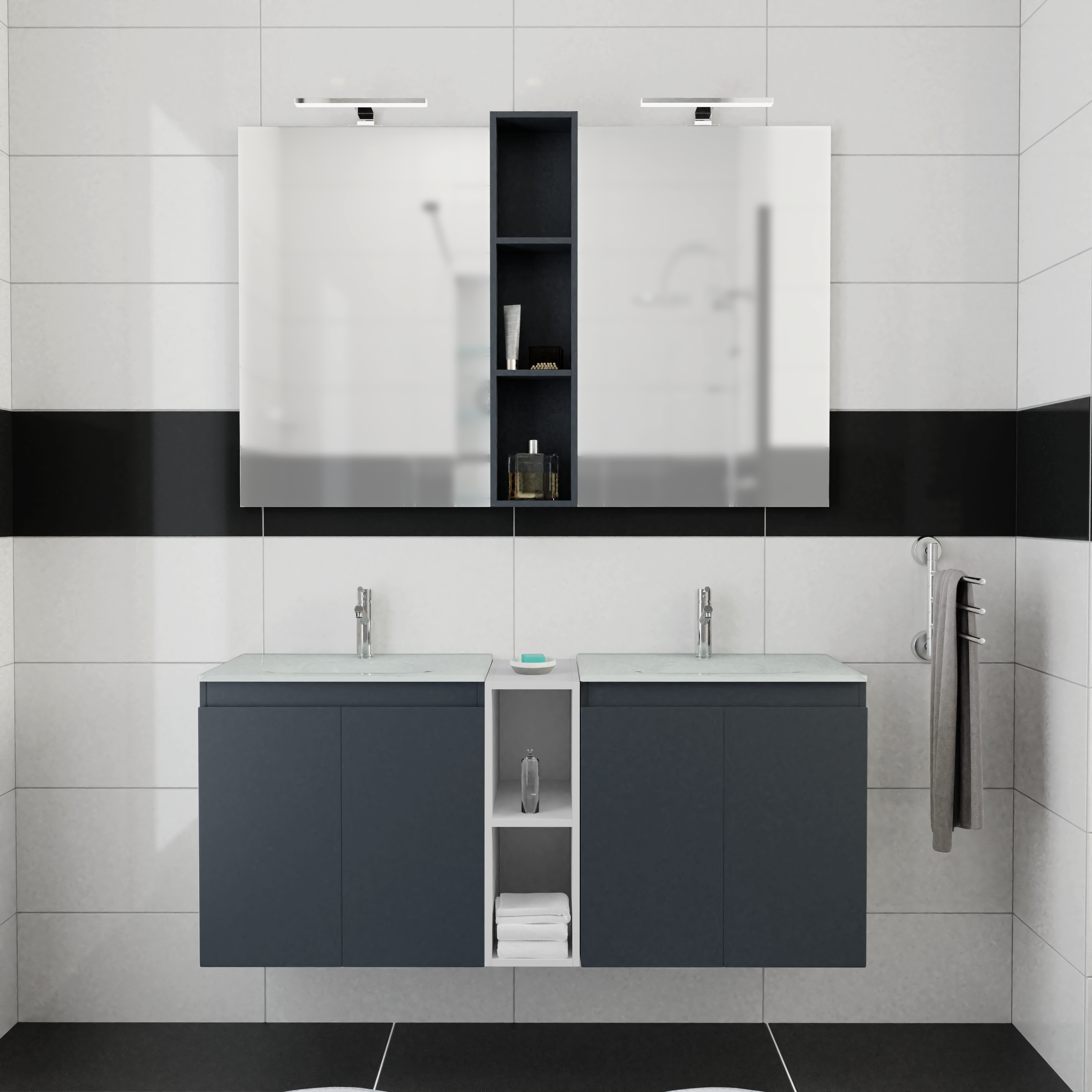 150cm-N14-Anthrazite_Matte_Front